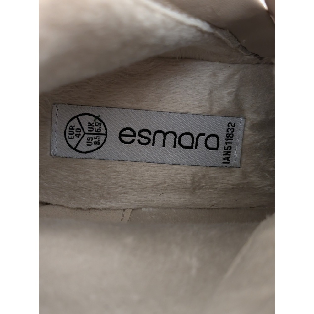 NEW Esmara Women's Tan‎ Fully Lined Ankle Boots Size 8.5 - Picture 9 of 9